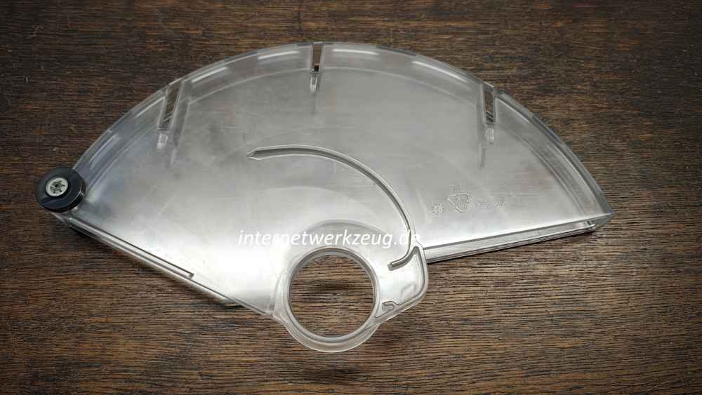 Metabo KGS 305 Pendelschutzhaube vollständig mit Anschlagpuffer, vorheriges Modell, Ersatzteil 613056330